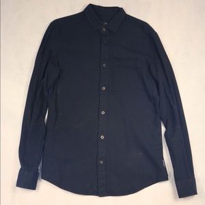 LONG SLEEVE SHIRT-NAVY